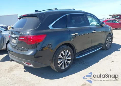 2014 Acura Mdx Technology Package from USA, damaged, VIN 5FRYD4H4XEB049543
